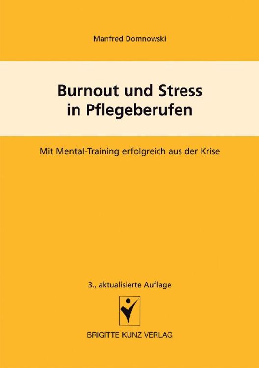 Produktbild: Burnout und Stress in Pflegeberufen