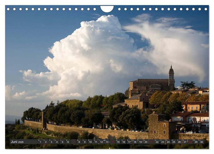 Produktbild: Toskana - mio amore (Wandkalender 2026 DIN A4 quer), CALVENDO Monatskalender