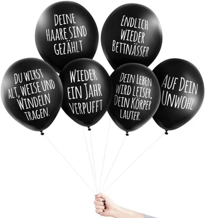 Produktbild: Anti-Party Ballons GL&Uuml;CKW&Uuml;NSCHEN