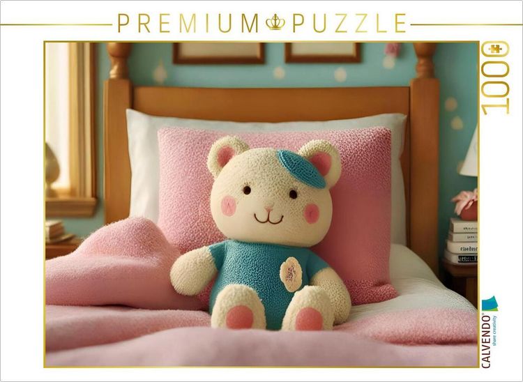 Produktbild: CALVENDO Puzzle Knuddel mich, ich bin flauschig. | 1000 Teile Lege-Gr&ouml;&szlig;e 64x48cm Foto-Puzzle f&uuml;r gl&uuml;ckliche Stunden