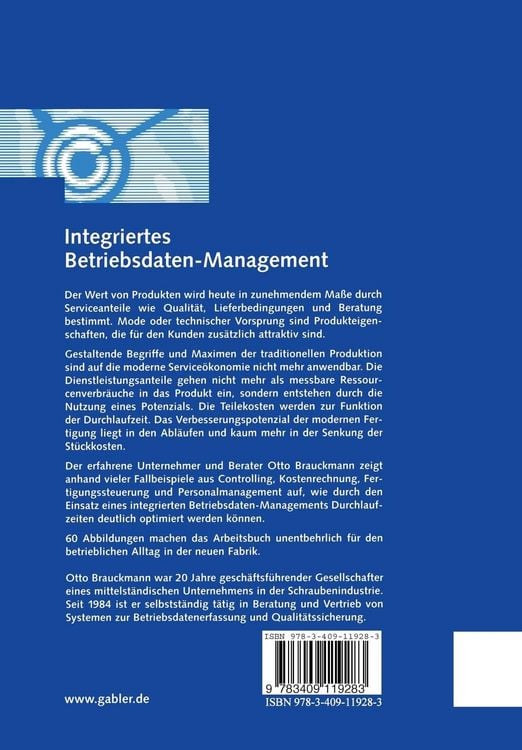 Produktbild: Integriertes Betriebsdaten-Management