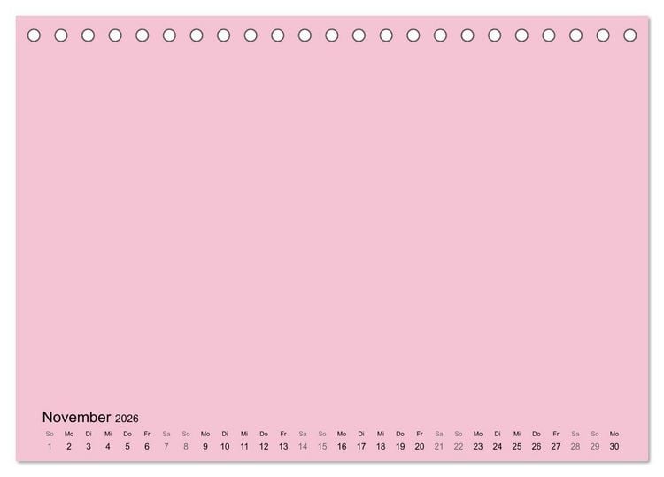 Produktbild: DIY Bastel-Kalender -Warme Pastell Farben- Zum Selbstgestalten (Tischkalender 2026 DIN A5 quer), CALVENDO Monatskalender