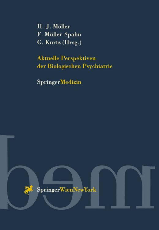 Produktbild: Aktuelle Perspektiven der Biologischen Psychiatrie