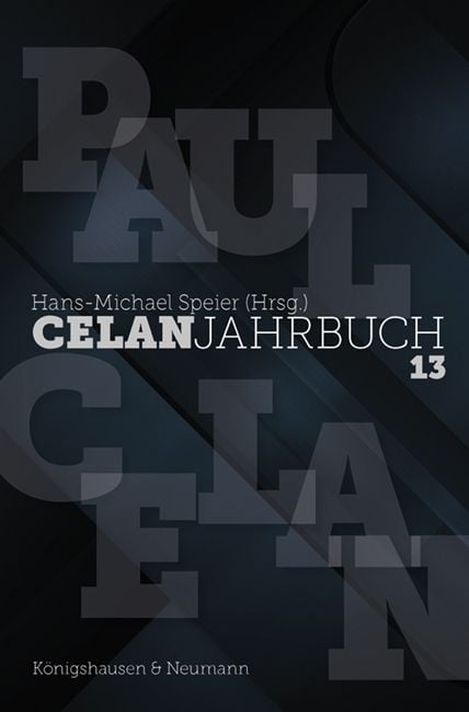Produktbild: Celan-Jahrbuch