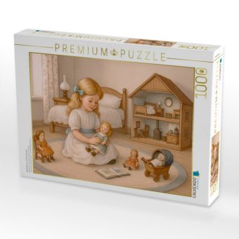 Produktbild: CALVENDO Puzzle Nesth&auml;kchen und ihre Puppen | 1000 Teile Lege-Gr&ouml;&szlig;e 64x48cm Foto-Puzzle f&uuml;r gl&uuml;ckliche Stunden
