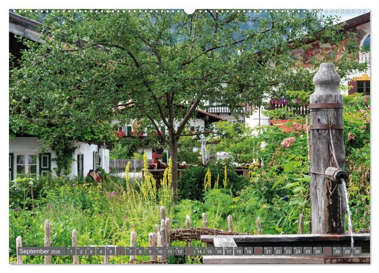 Produktbild: Rund um Bayern (Wandkalender 2026 DIN A2 quer), CALVENDO Monatskalender