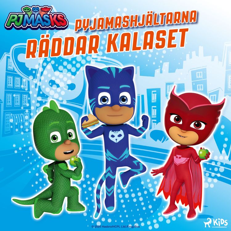 Produktbild: Pyjamashj&auml;ltarna r&auml;ddar kalaset