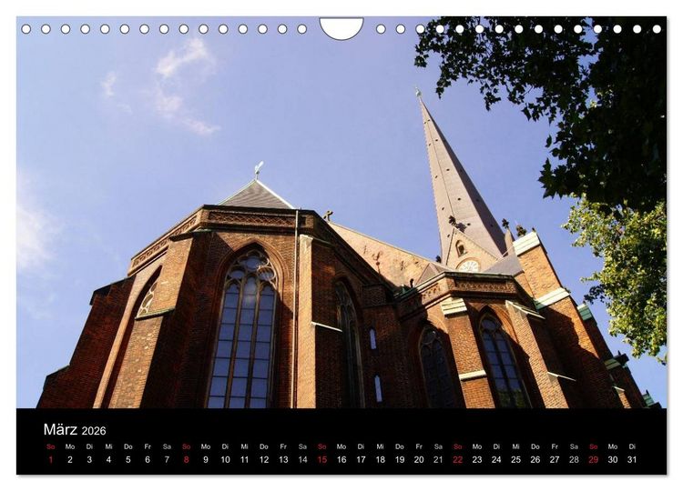 Produktbild: Hansestadt Hamburg (Wandkalender 2026 DIN A4 quer), CALVENDO Monatskalender