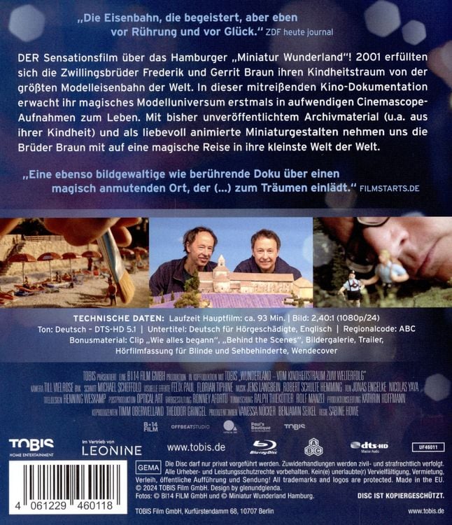Produktbild: Wunderland - Vom Kindheitstraum zum Welterfolg
