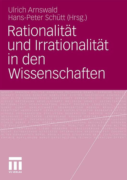 Produktbild: Rationalit&auml;t und Irrationalit&auml;t in den Wissenschaften