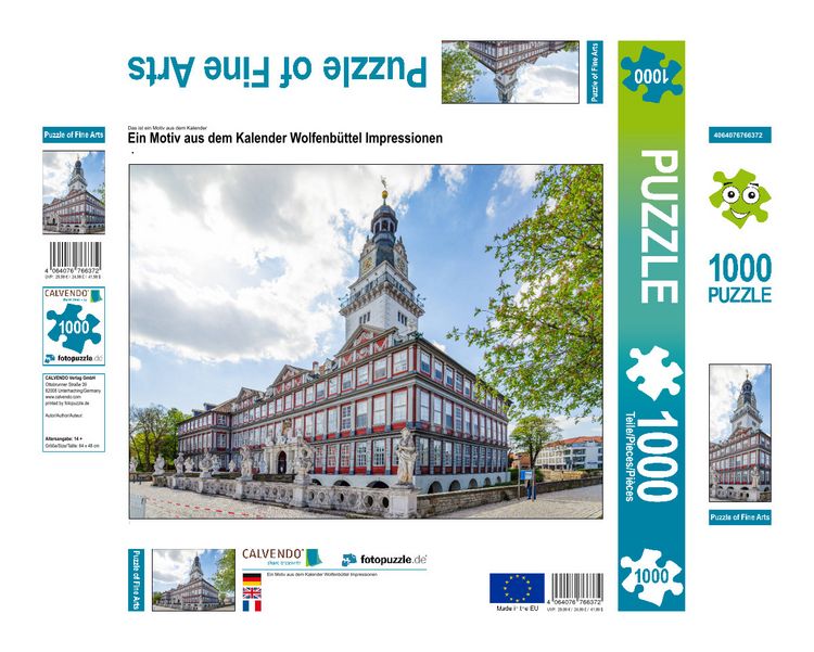 Produktbild: CALVENDO Puzzle Ein Motiv aus dem Kalender Wolfenb&uuml;ttel Impressionen | 1000 Teile Lege-Gr&ouml;&szlig;e 64x48cm Foto-Puzzle f&uuml;r gl&uuml;ckliche Stunden