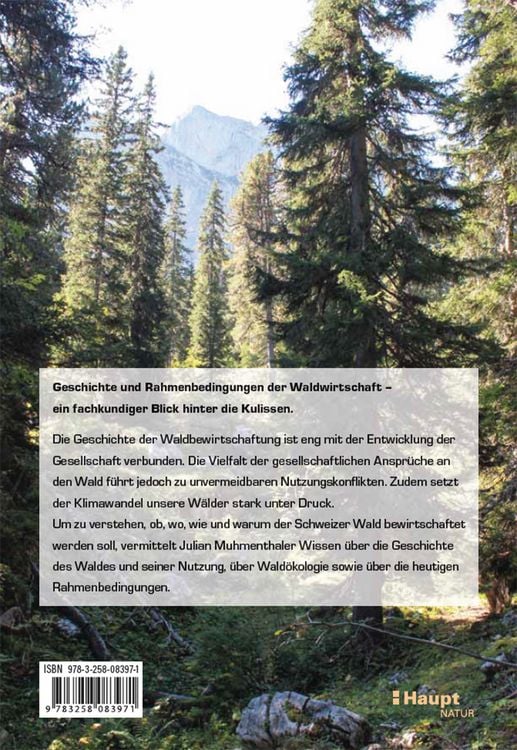 Produktbild: Waldbewirtschaftung in der Schweiz