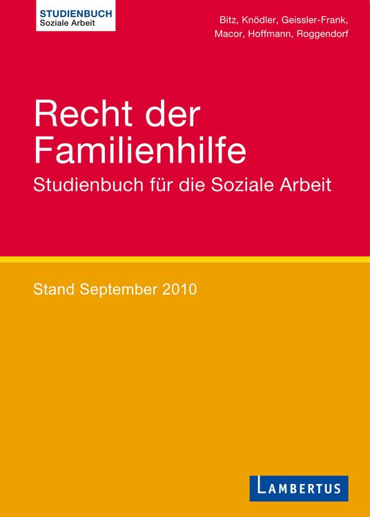 Produktbild: Recht der Familienhilfe