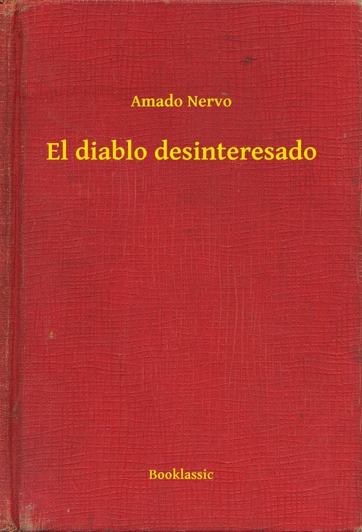 Produktbild: El diablo desinteresado