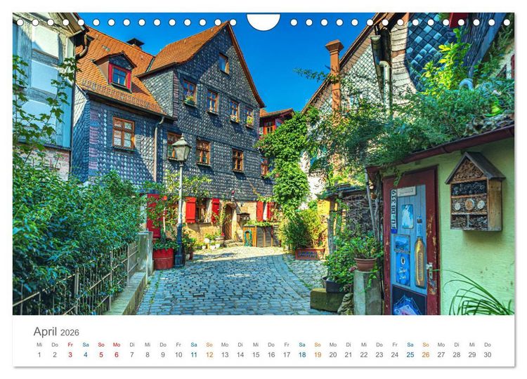 Produktbild: F&uuml;rth - die Denkmalstadt (Wandkalender 2026 DIN A4 quer), CALVENDO Monatskalender