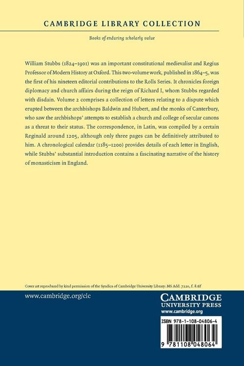 Produktbild: Chronicles and Memorials of the Reign of Richard I - Volume 2