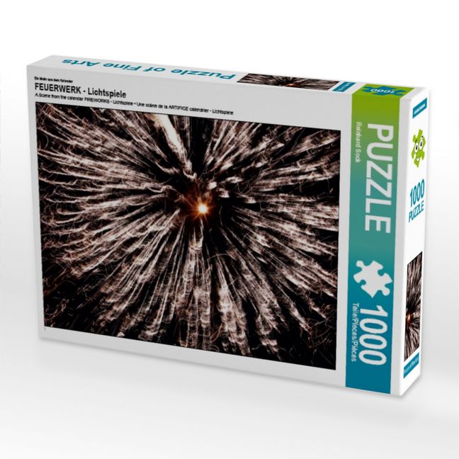 Produktbild: Ein Motiv aus dem Kalender FEUERWERK - Lichtspiele (Puzzle)