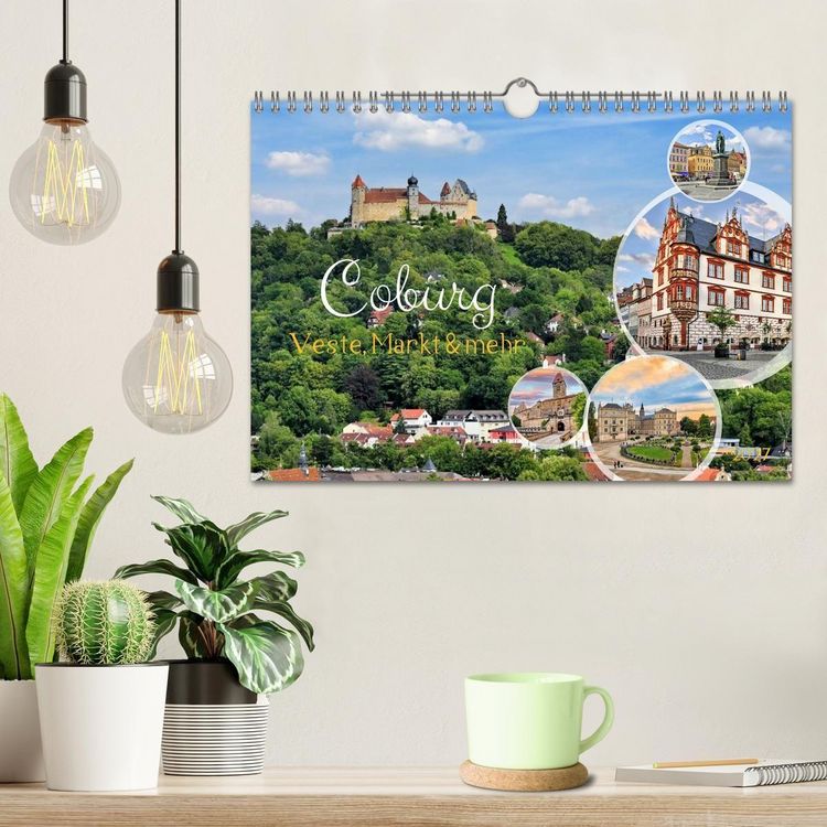 Produktbild: Coburg - Veste, Markt & mehr (Wandkalender 2027 DIN A4 quer), CALVENDO Monatskalender