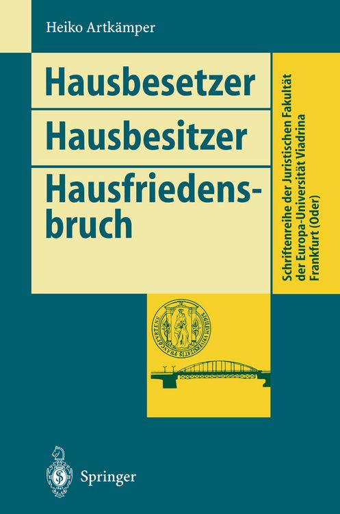 Produktbild: Hausbesetzer Hausbesitzer Hausfriedensbruch