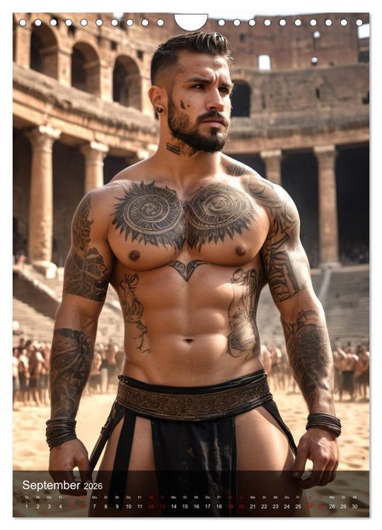 Produktbild: Tattoo Kings (Wandkalender 2026 DIN A4 hoch), CALVENDO Monatskalender