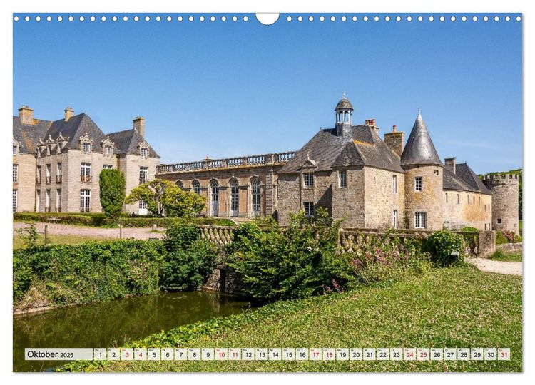 Produktbild: Normandie &ndash; Wo Natur auf Kultur trifft (Wandkalender 2026 DIN A3 quer), CALVENDO Monatskalender