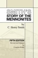 Produktbild: Smith's Story of the Mennonites