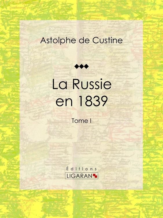 Produktbild: La Russie en 1839