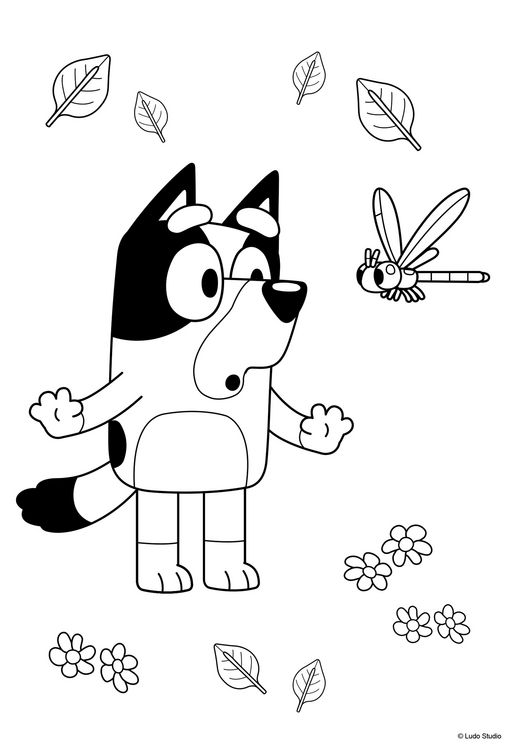 Produktbild: Bluey: Superstarker Sticker- und Malspa&szlig;