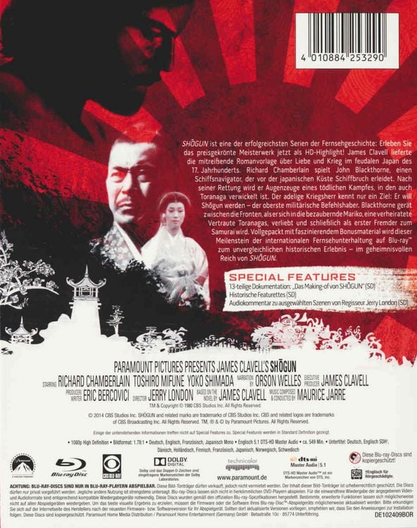 Produktbild: Shogun [3 BRs]