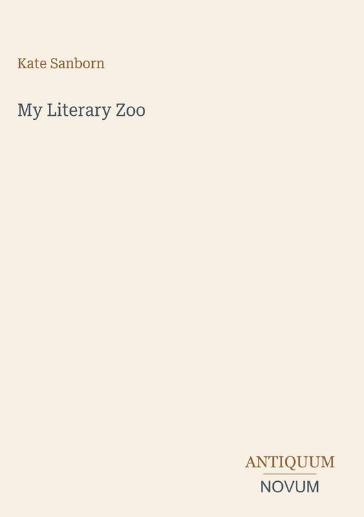 Produktbild: My Literary Zoo