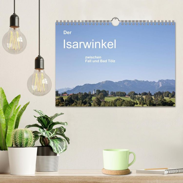 Produktbild: Der Isarwinkel (Wandkalender 2026 DIN A4 quer), CALVENDO Monatskalender