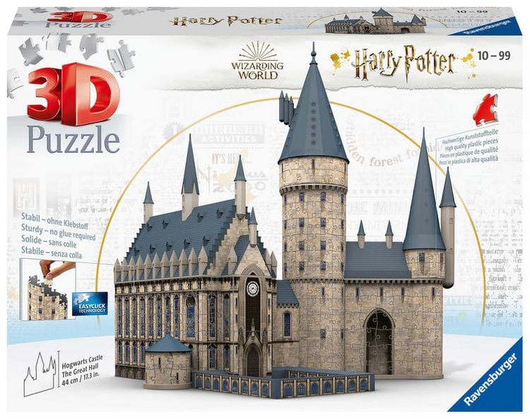 Produktbild: Ravensburger 3D Puzzle 11259 - Harry Potter Hogwarts Schloss - Die Gro&szlig;e Halle - F&uuml;r alle Harry Potter Fans ab 10 Jahren