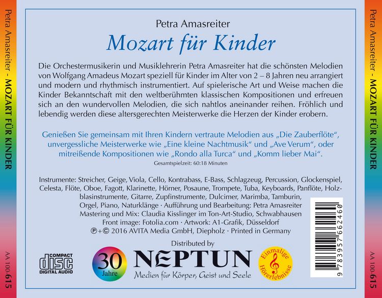 Produktbild: Mozart f&uuml;r Kinder