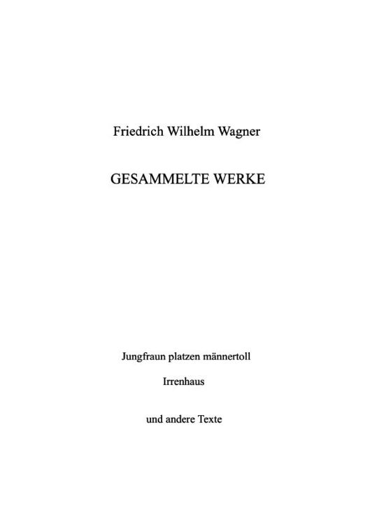 Produktbild: Gesammelte Werke