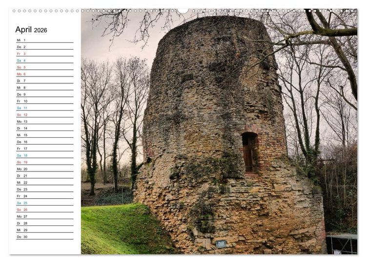 Produktbild: Mainz - Ansichtssache (Wandkalender 2026 DIN A2 quer), CALVENDO Monatskalender