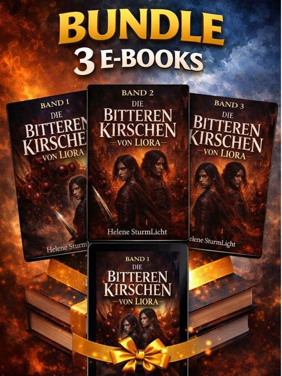 Produktbild: Die Bitteren Kirschen von Liora(bundles) (Band 1,2,3)
