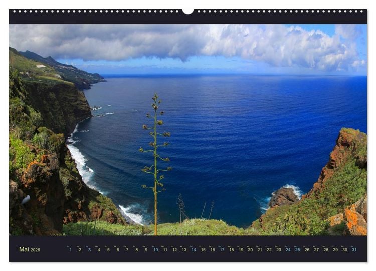 Produktbild: wildes La Palma (Wandkalender 2026 DIN A2 quer), CALVENDO Monatskalender