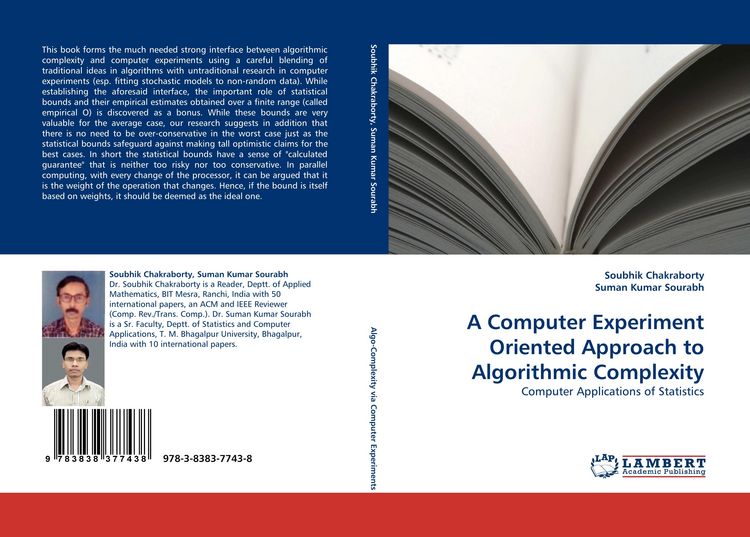 Produktbild: A Computer Experiment Oriented Approach to Algorithmic Complexity