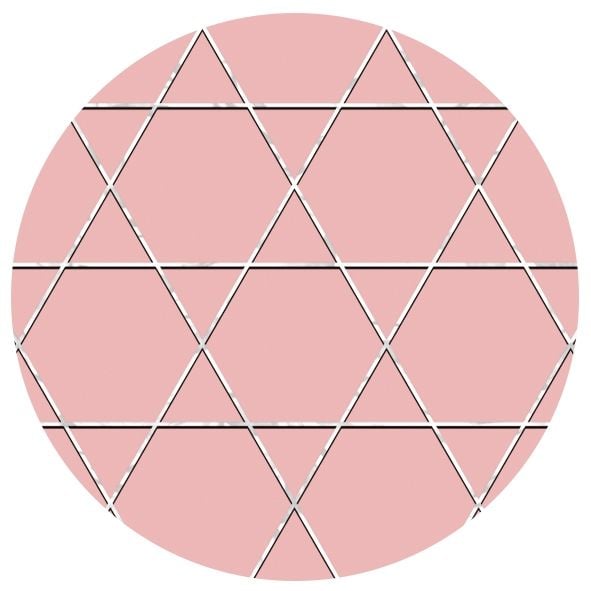 Produktbild: URSUS Spezialpapiere Designkarton Geometric, DIN A5, 5 Blatt