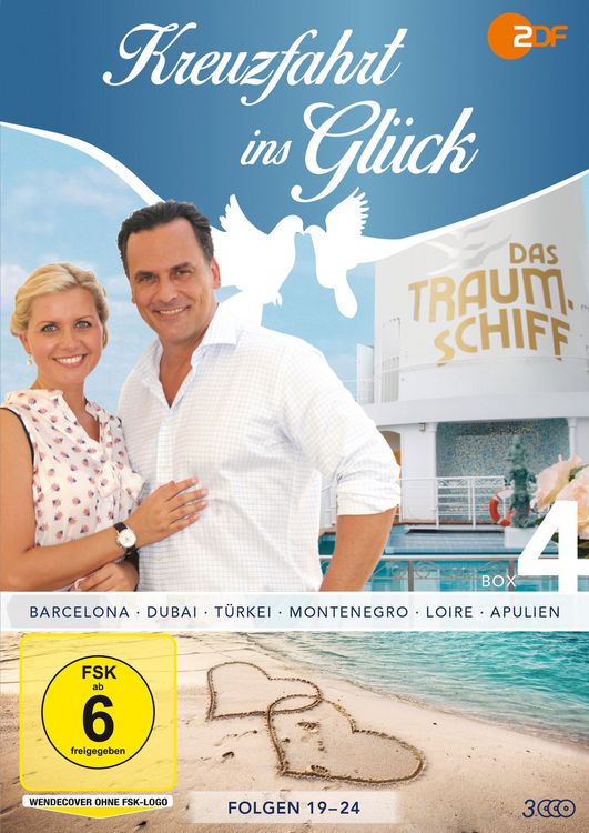 Produktbild: Kreuzfahrt ins Gl&uuml;ck - Box 4 - Folge 19-24 [3 DVDs]