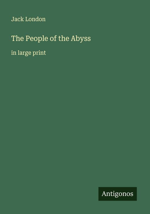 Produktbild: The People of the Abyss