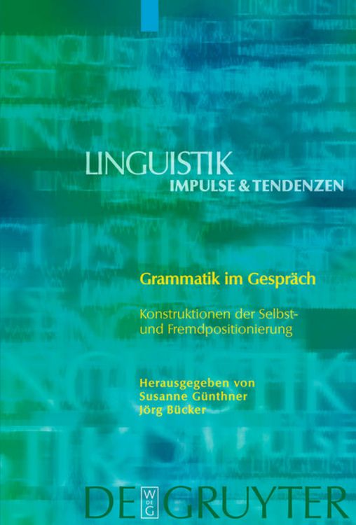 Produktbild: Grammatik im Gespr&auml;ch