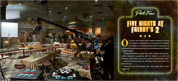 Produktbild: Five Nights at Freddy's: The Official Art and Making of the Movies