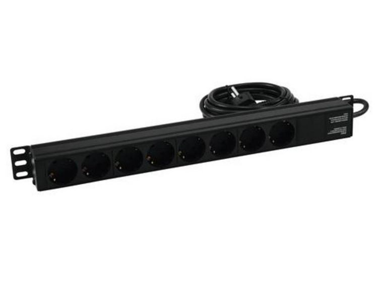 Produktbild: Eurolite R19-8 19 Zoll Stromverteiler 8fach 1 HE