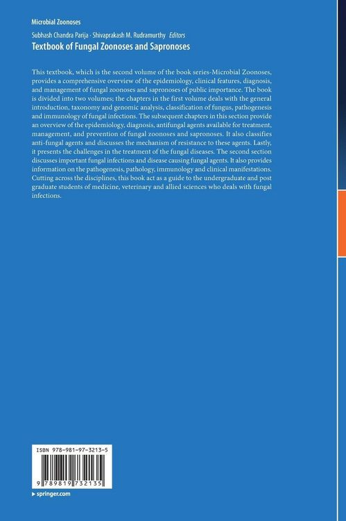 Produktbild: Textbook of Fungal Zoonoses and Sapronoses