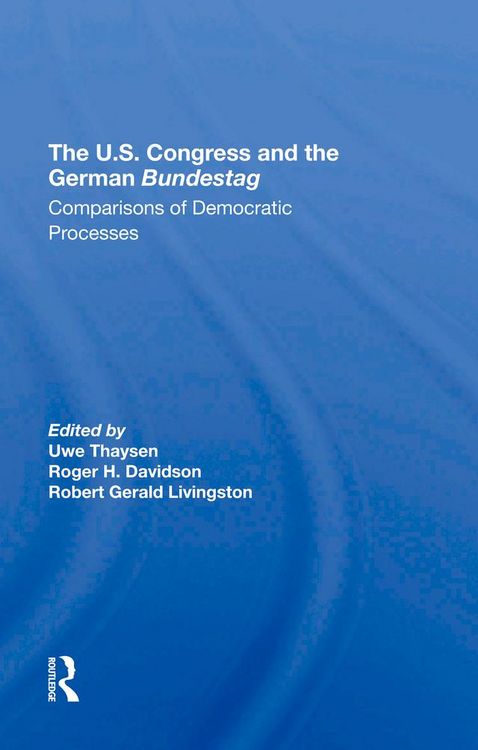 Produktbild: The U.s. Congress And The German Bundestag
