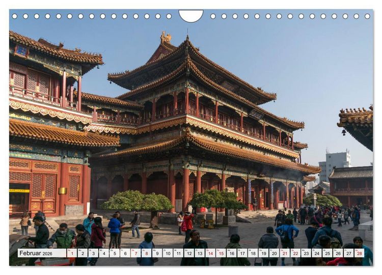 Produktbild: Asiens Tempel (Wandkalender 2026 DIN A4 quer), CALVENDO Monatskalender
