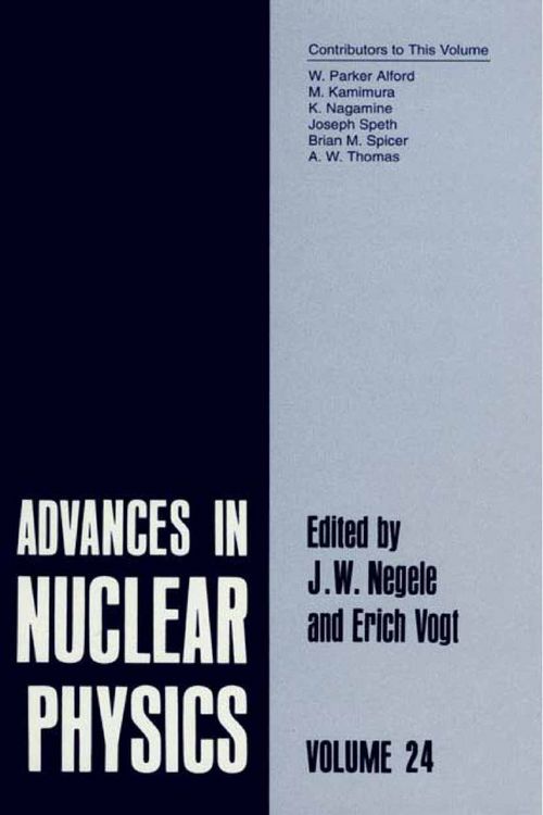 Produktbild: Advances in Nuclear Physics