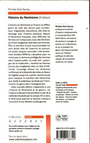 Produktbild: Histoire du f&eacute;minisme