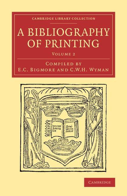 Produktbild: A Bibliography of Printing